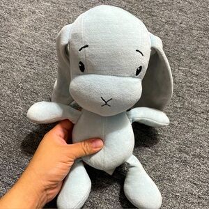 Effiki Bunny Plush Rare Stuffed Animal Baby Plush 10" Light Baby Blue
